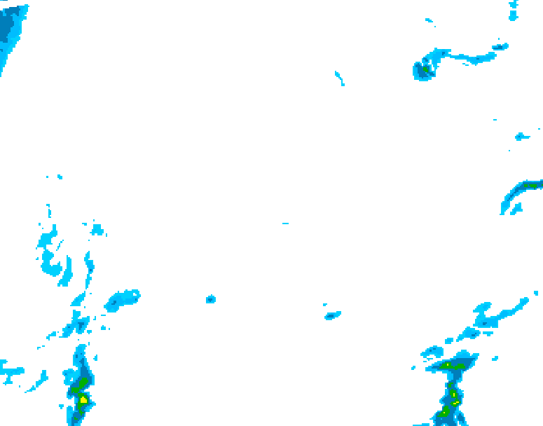 GDPS precipitation 066 hour forecast chart for Canada based on 2026/02/14 0000Z data