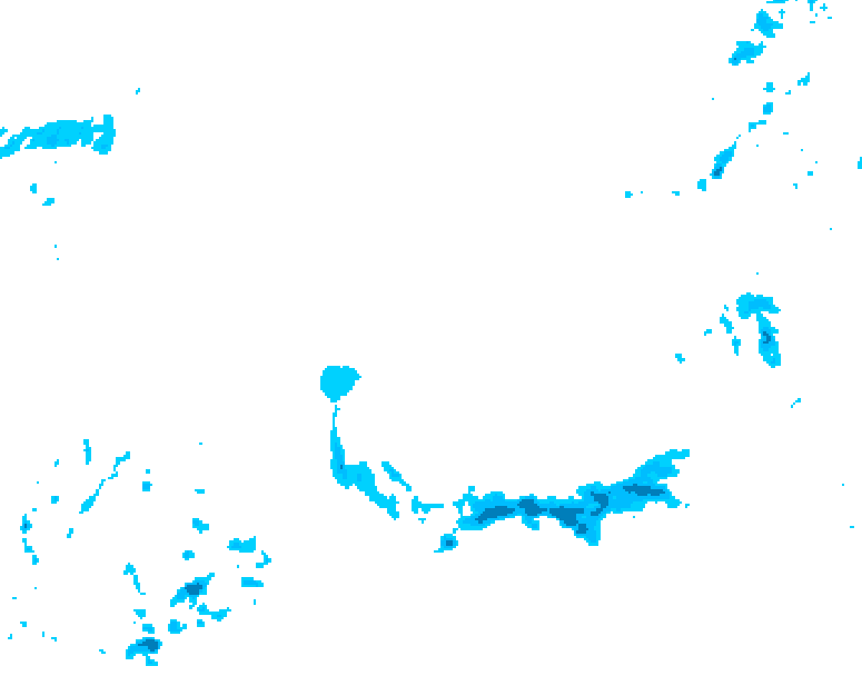 GDPS precipitation 114 hour forecast chart for Canada based on 2026/02/14 0000Z data