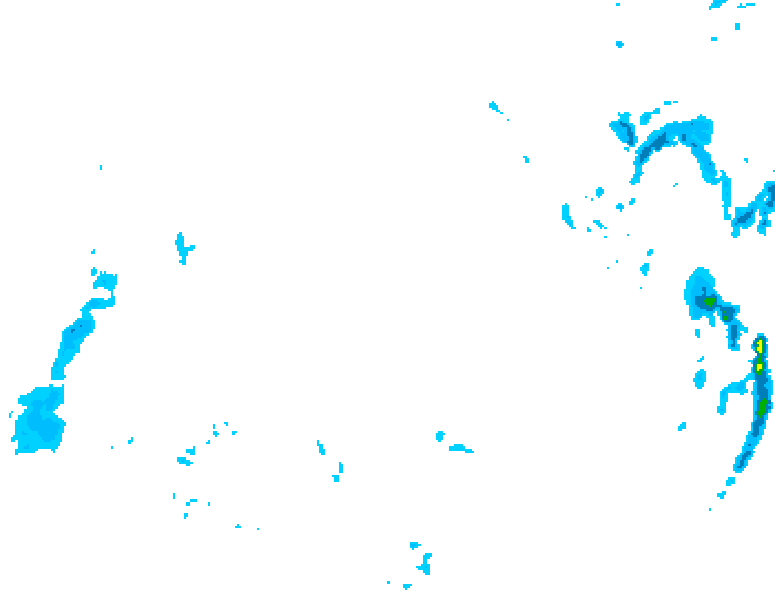 GDPS precipitation 144 hour forecast chart for Canada based on 2026/02/14 0000Z data