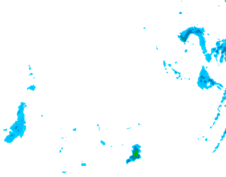 GDPS precipitation 150 hour forecast chart for Canada based on 2026/02/14 0000Z data