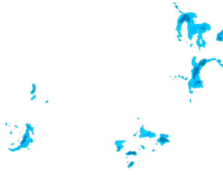 GDPS precipitation 162 hour forecast chart for Canada based on 2026/02/14 0000Z data