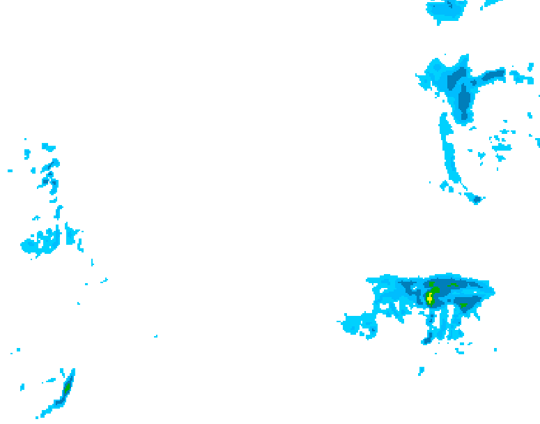 GDPS precipitation 186 hour forecast chart for Canada based on 2026/02/14 0000Z data