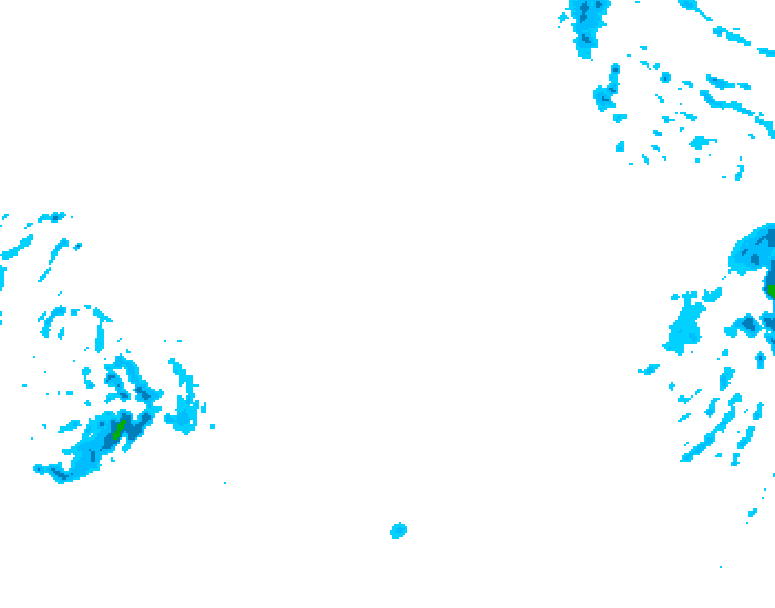 GDPS precipitation 210 hour forecast chart for Canada based on 2026/02/14 0000Z data