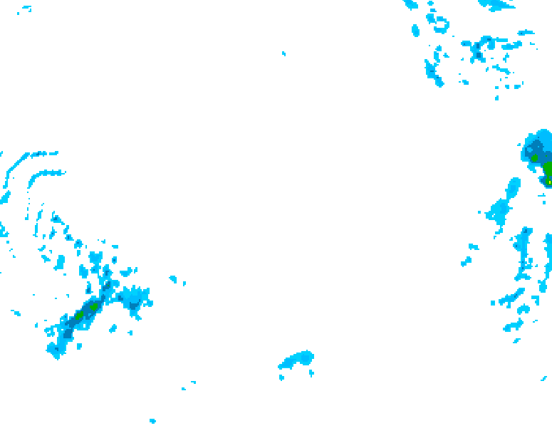 GDPS precipitation 216 hour forecast chart for Canada based on 2026/02/14 0000Z data