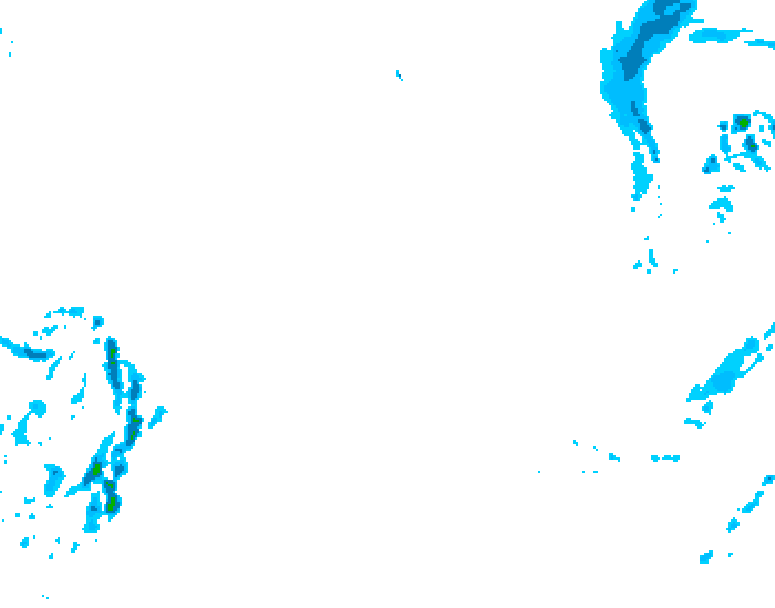 GDPS precipitation 204 hour forecast chart for Canada based on 2026/02/14 1200Z data