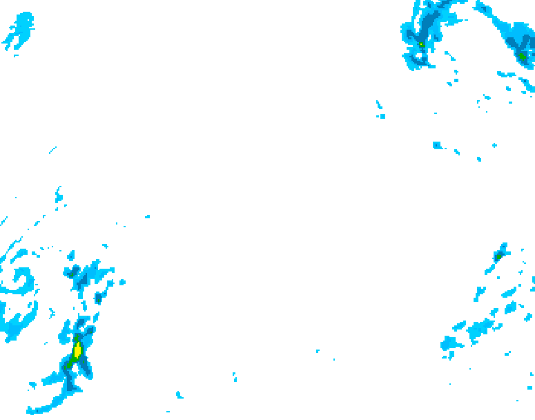 GDPS precipitation 228 hour forecast chart for Canada based on 2026/02/14 1200Z data