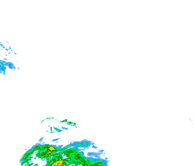 Weather radar data valid at 2026/02/14 16:00 UTC