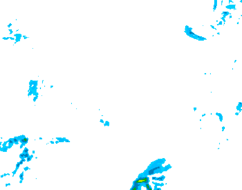 GDPS precipitation 012 hour forecast chart for Canada based on 2026/02/15 0000Z data