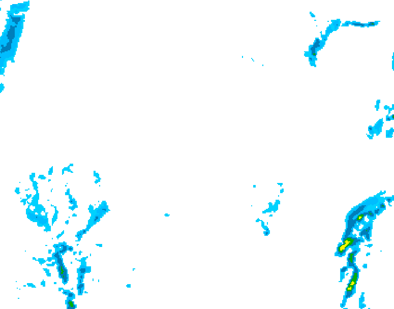 GDPS precipitation 048 hour forecast chart for Canada based on 2026/02/15 0000Z data