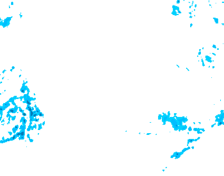 GDPS precipitation 168 hour forecast chart for Canada based on 2026/02/15 0000Z data