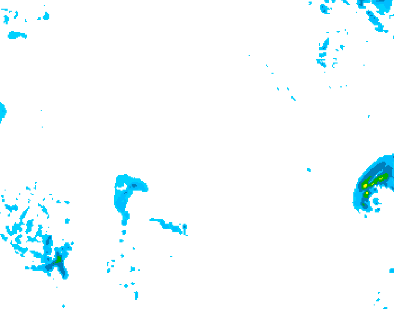 GDPS precipitation 054 hour forecast chart for Canada based on 2026/02/15 1200Z data