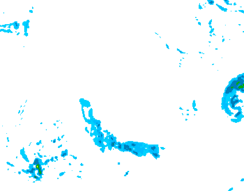 GDPS precipitation 066 hour forecast chart for Canada based on 2026/02/15 1200Z data