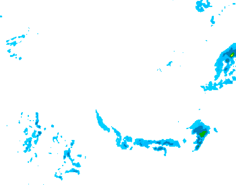 GDPS precipitation 084 hour forecast chart for Canada based on 2026/02/15 1200Z data