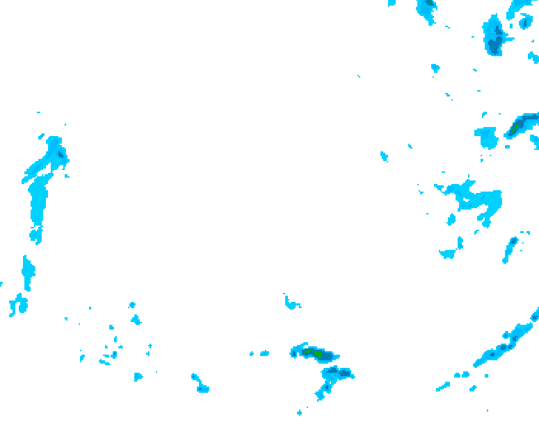 GDPS precipitation 114 hour forecast chart for Canada based on 2026/02/15 1200Z data