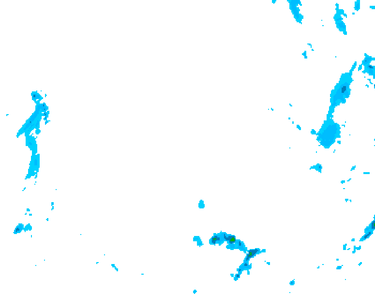 GDPS precipitation 120 hour forecast chart for Canada based on 2026/02/15 1200Z data