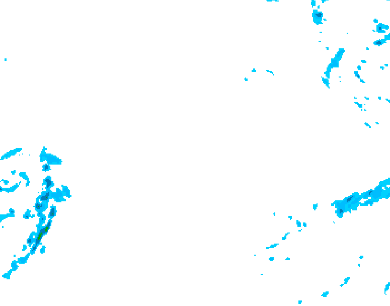 GDPS precipitation 180 hour forecast chart for Canada based on 2026/02/15 1200Z data