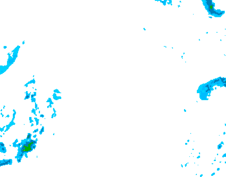 GDPS precipitation 204 hour forecast chart for Canada based on 2026/02/15 1200Z data