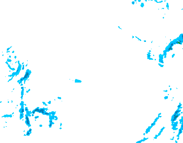 GDPS precipitation 222 hour forecast chart for Canada based on 2026/02/15 1200Z data