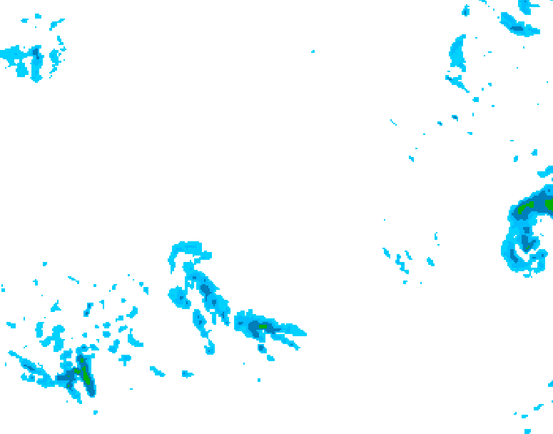 GDPS precipitation 048 hour forecast chart for Canada based on 2026/02/16 0000Z data