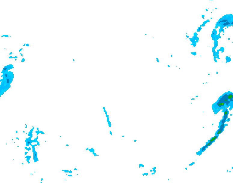 GDPS precipitation 084 hour forecast chart for Canada based on 2026/02/16 0000Z data