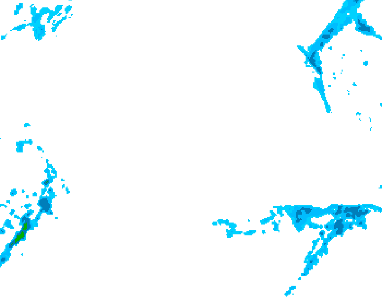 GDPS precipitation 144 hour forecast chart for Canada based on 2026/02/16 0000Z data