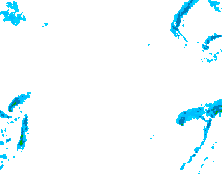GDPS precipitation 156 hour forecast chart for Canada based on 2026/02/16 0000Z data