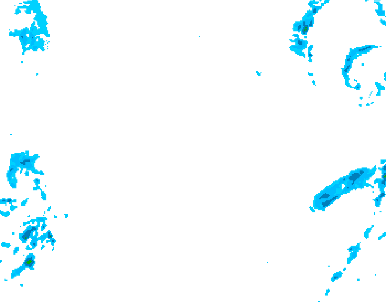 GDPS precipitation 162 hour forecast chart for Canada based on 2026/02/16 0000Z data