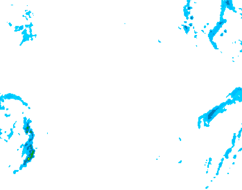 GDPS precipitation 168 hour forecast chart for Canada based on 2026/02/16 0000Z data