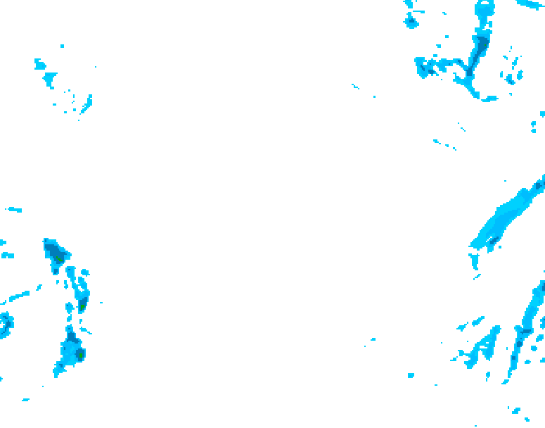 GDPS precipitation 174 hour forecast chart for Canada based on 2026/02/16 0000Z data