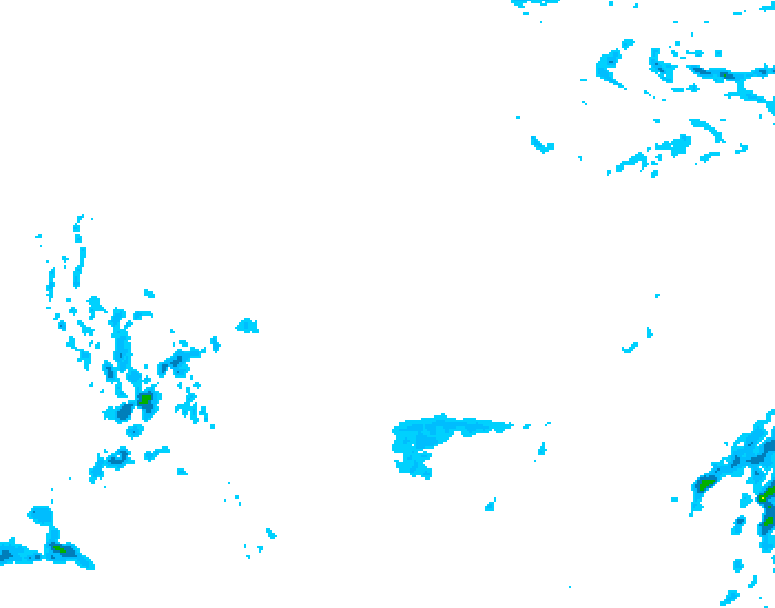 GDPS precipitation 240 hour forecast chart for Canada based on 2026/02/16 0000Z data
