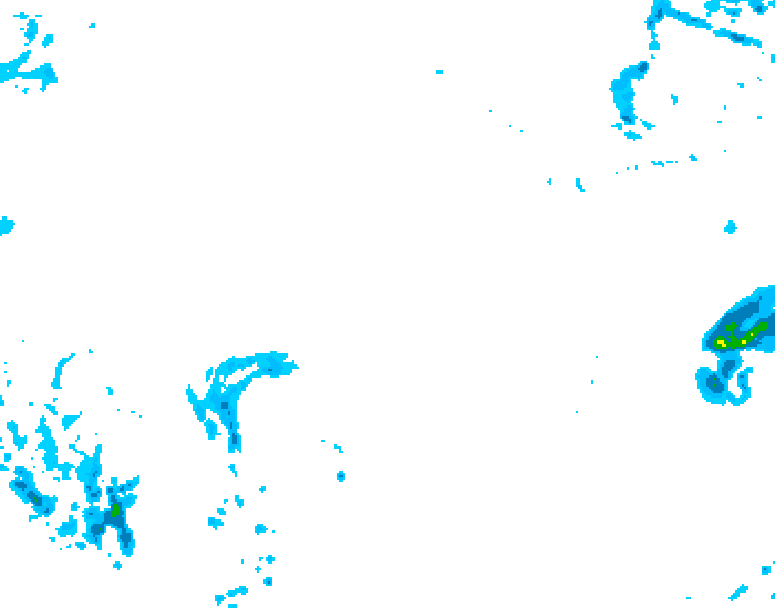 GDPS precipitation 030 hour forecast chart for Canada based on 2026/02/16 1200Z data