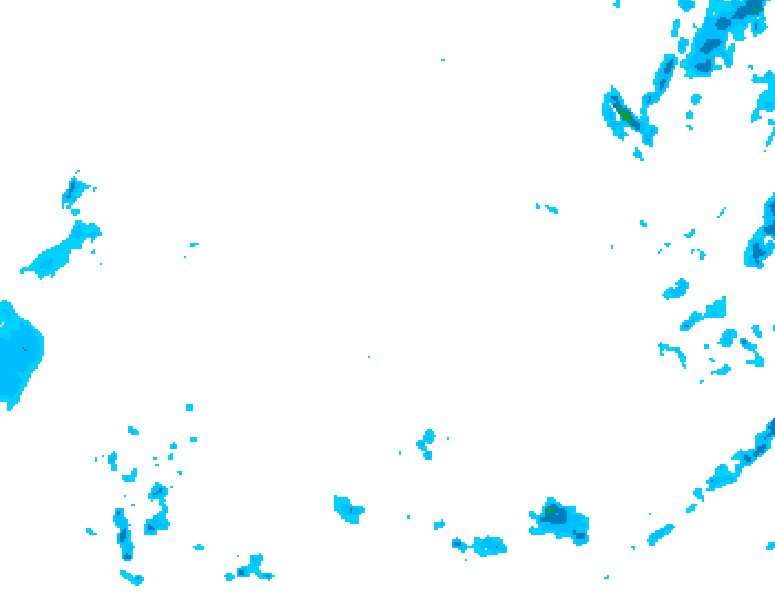 GDPS precipitation 084 hour forecast chart for Canada based on 2026/02/16 1200Z data