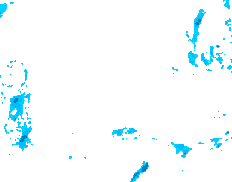 GDPS precipitation 108 hour forecast chart for Canada based on 2026/02/16 1200Z data