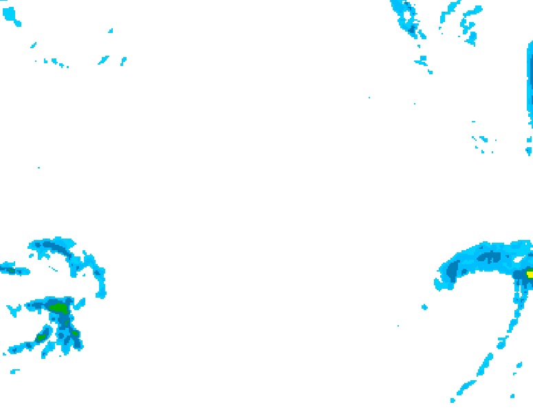 GDPS precipitation 150 hour forecast chart for Canada based on 2026/02/16 1200Z data