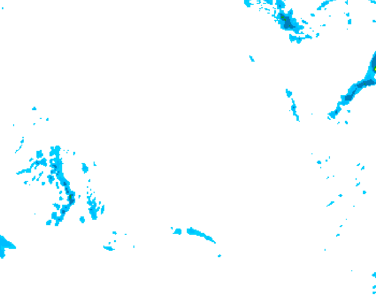 GDPS precipitation 204 hour forecast chart for Canada based on 2026/02/16 1200Z data