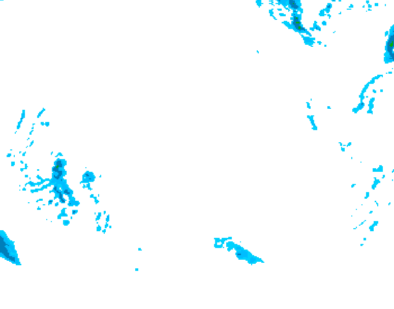 GDPS precipitation 210 hour forecast chart for Canada based on 2026/02/16 1200Z data