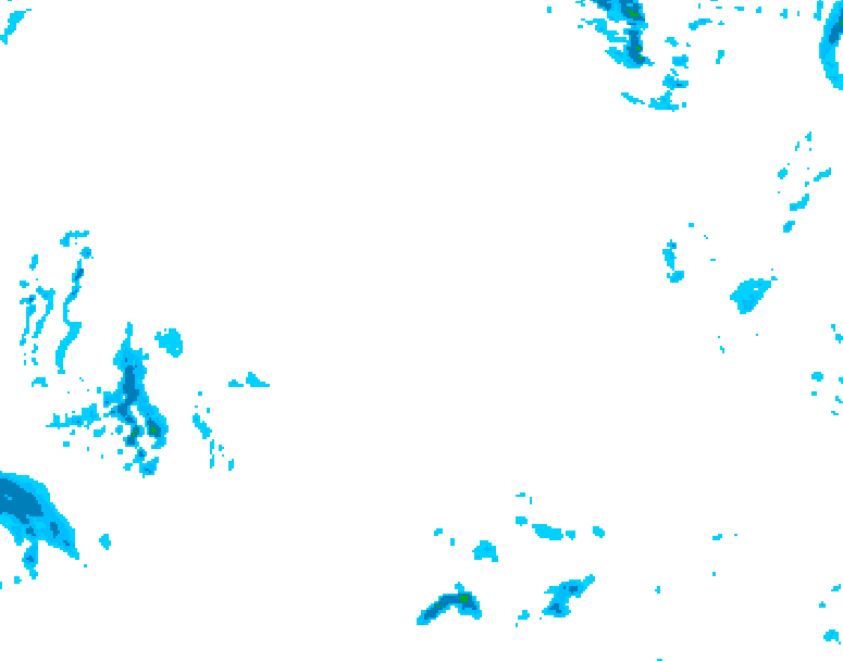 GDPS precipitation 216 hour forecast chart for Canada based on 2026/02/16 1200Z data