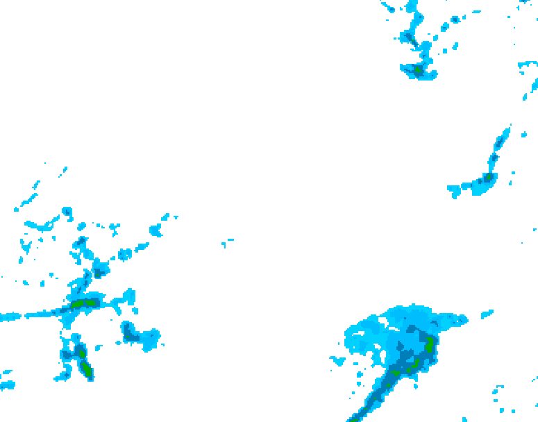 GDPS precipitation 234 hour forecast chart for Canada based on 2026/02/16 1200Z data