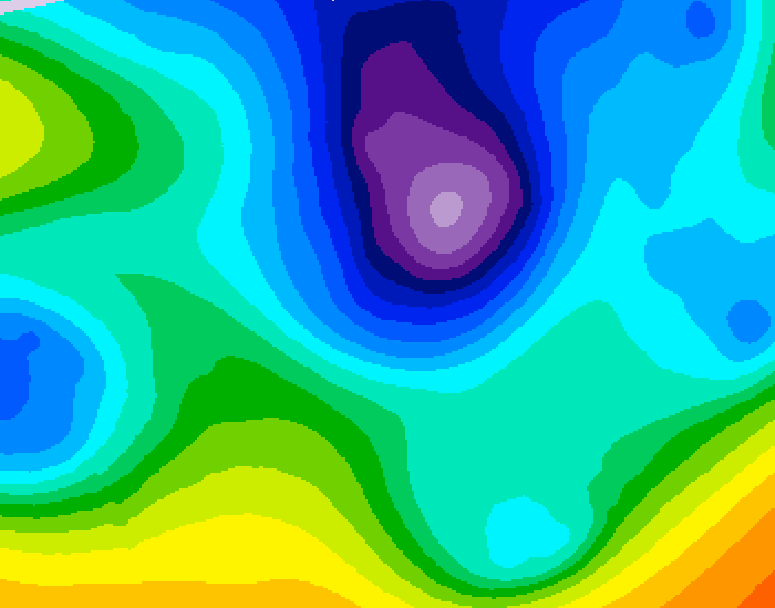 GDPS 500 millibar geopotential height 144 hour forecast chart for Canada based on 2026/02/17 0000Z data