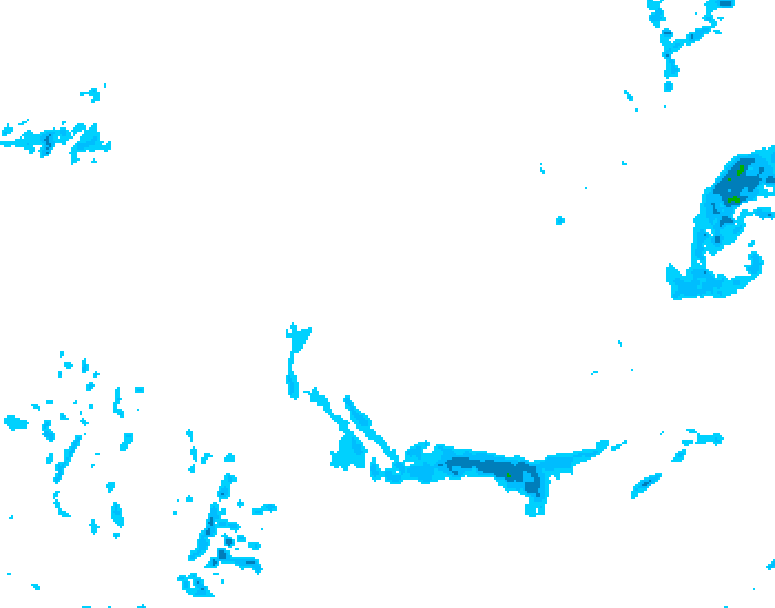 GDPS precipitation 042 hour forecast chart for Canada based on 2026/02/17 0000Z data