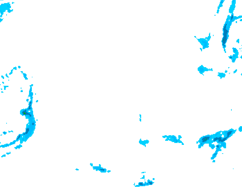 GDPS precipitation 102 hour forecast chart for Canada based on 2026/02/17 0000Z data
