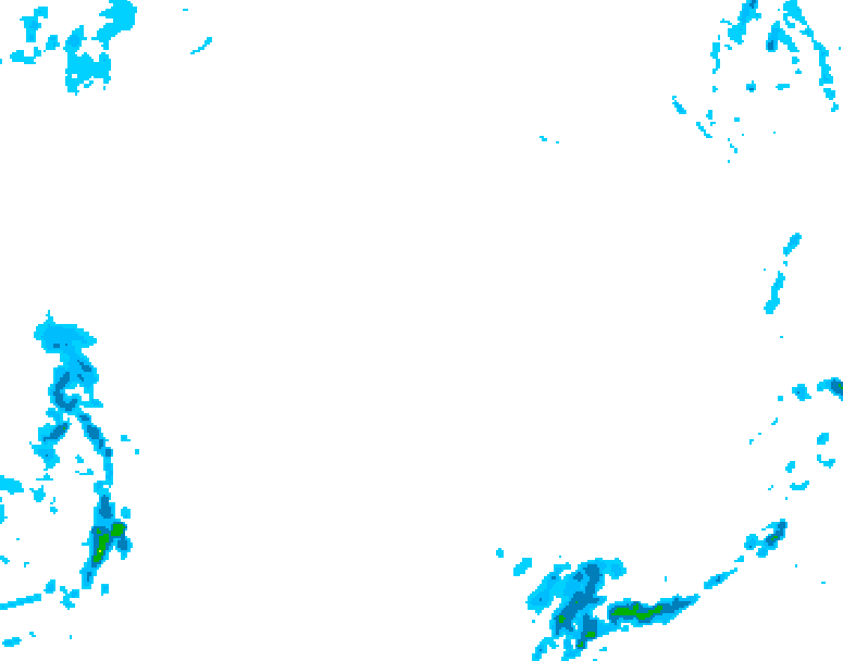 GDPS precipitation 132 hour forecast chart for Canada based on 2026/02/17 0000Z data
