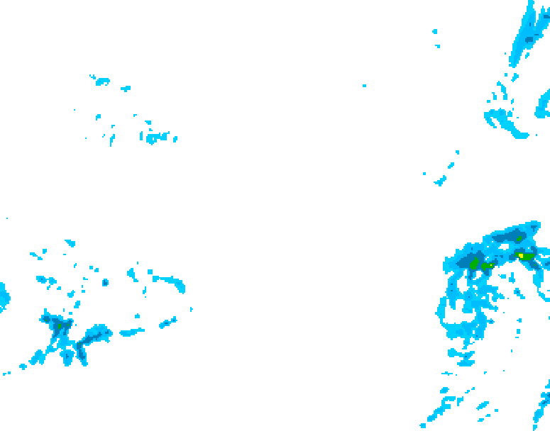 GDPS precipitation 174 hour forecast chart for Canada based on 2026/02/17 0000Z data