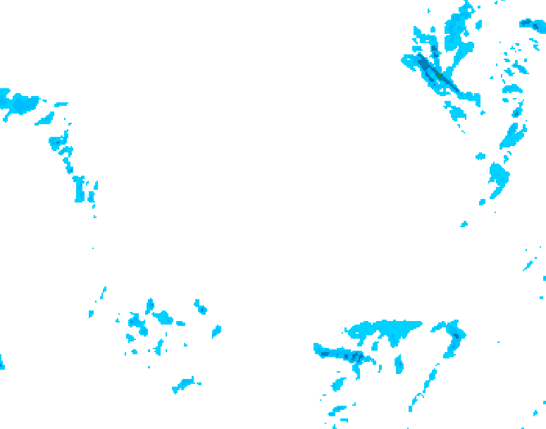 GDPS precipitation 228 hour forecast chart for Canada based on 2026/02/17 0000Z data
