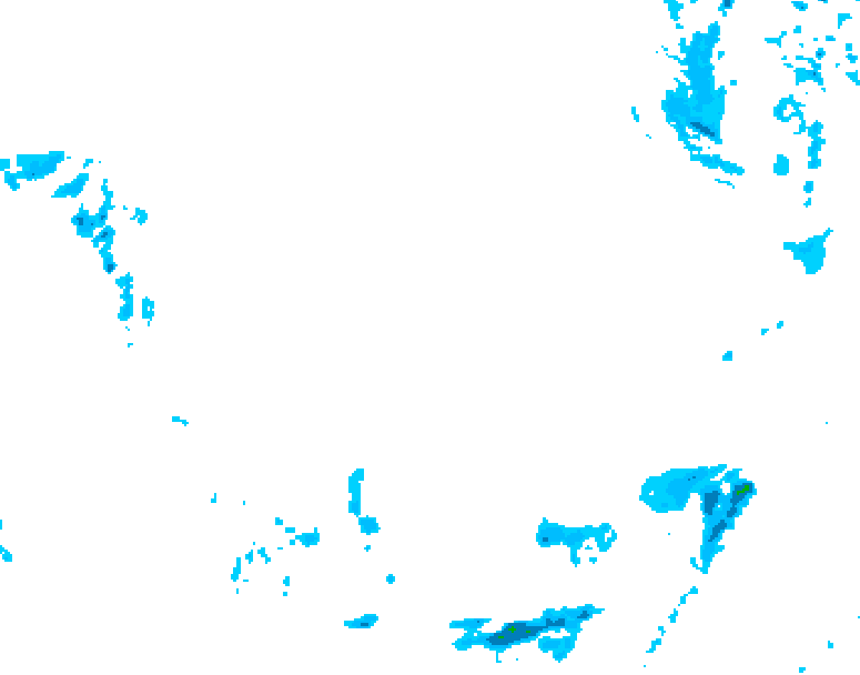 GDPS precipitation 234 hour forecast chart for Canada based on 2026/02/17 0000Z data