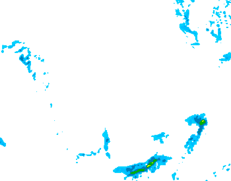 GDPS precipitation 240 hour forecast chart for Canada based on 2026/02/17 0000Z data