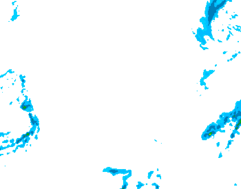 GDPS precipitation 096 hour forecast chart for Canada based on 2026/02/17 1200Z data