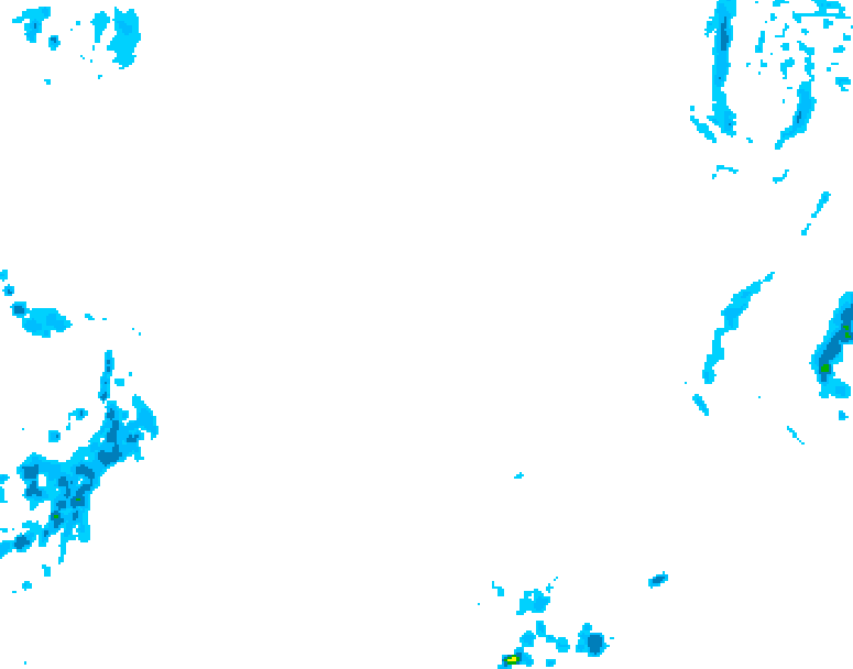 GDPS precipitation 108 hour forecast chart for Canada based on 2026/02/17 1200Z data