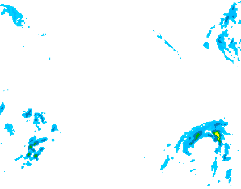 GDPS precipitation 144 hour forecast chart for Canada based on 2026/02/17 1200Z data