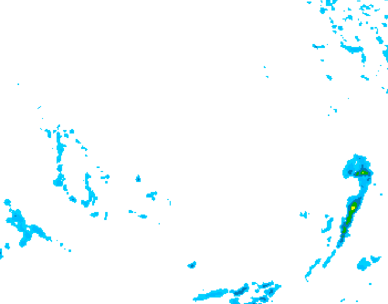 GDPS precipitation 228 hour forecast chart for Canada based on 2026/02/17 1200Z data